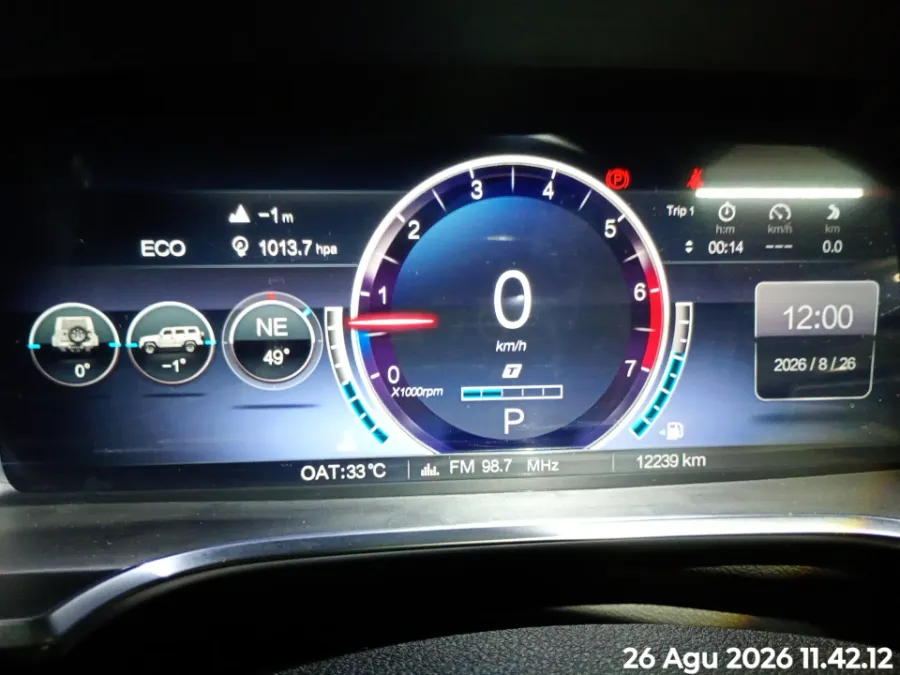 Foto Mobil Bekas Odometer Baic BJ40 Plus 2.0 tahun 2025