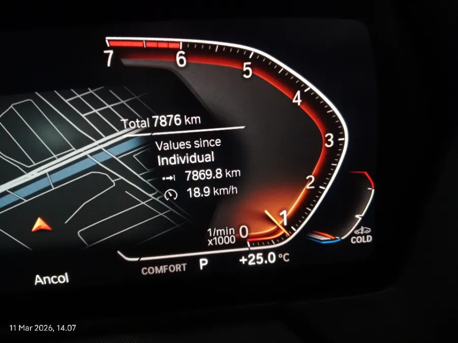 Foto Mobil Bekas Odometer BMW 218i 1.5 tahun 2023