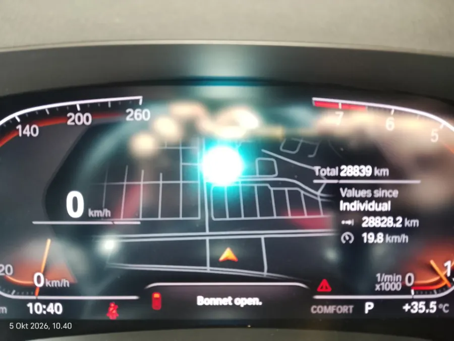 Foto Mobil Bekas Odometer BMW 330i 2.0 M Sport tahun 2022
