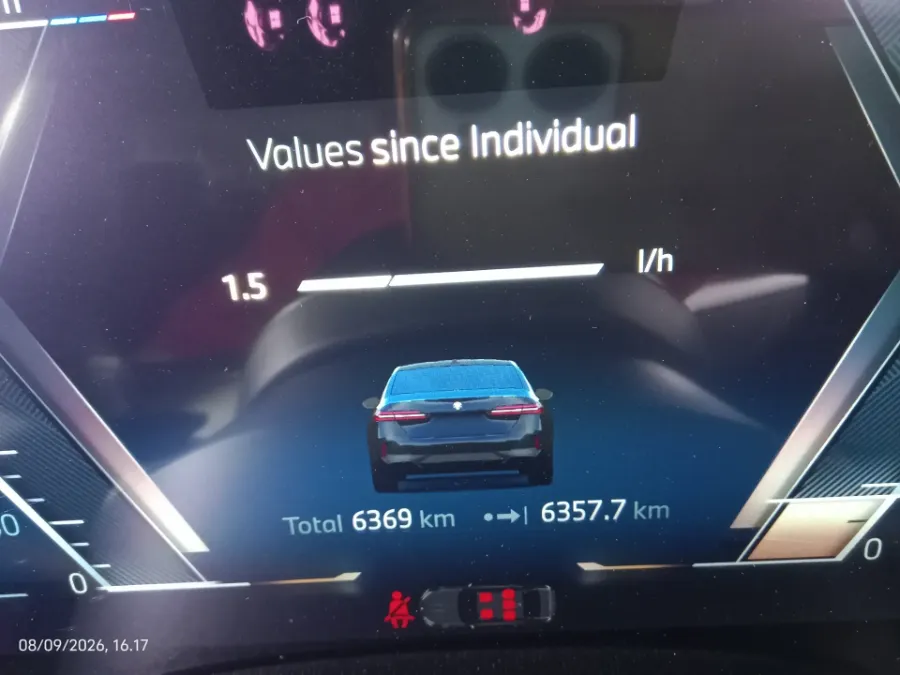 Foto Mobil Bekas Odometer BMW 520i 2.0 tahun 2024
