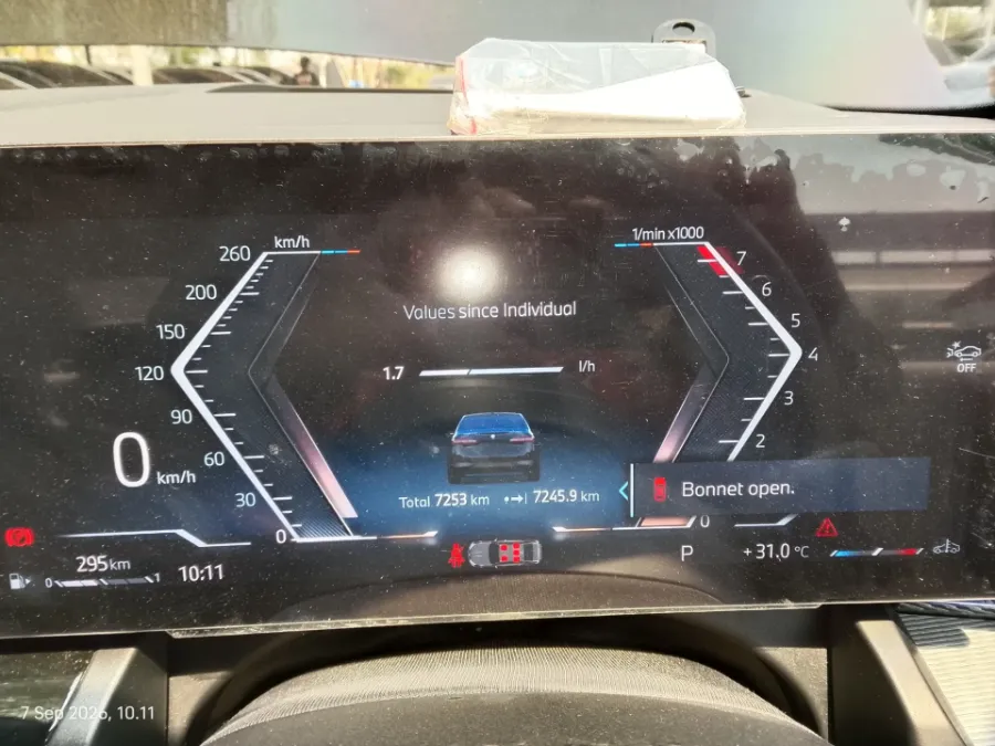 Foto Mobil Bekas Odometer BMW 520i 2.0 tahun 2025