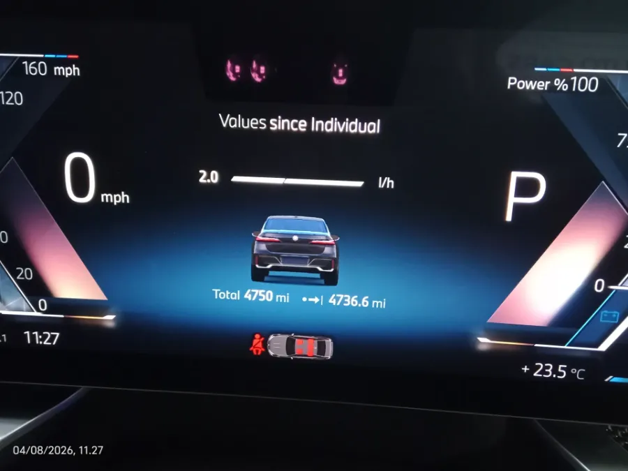 Foto Mobil Bekas Odometer BMW 735i 3.0 Limousine tahun 2023