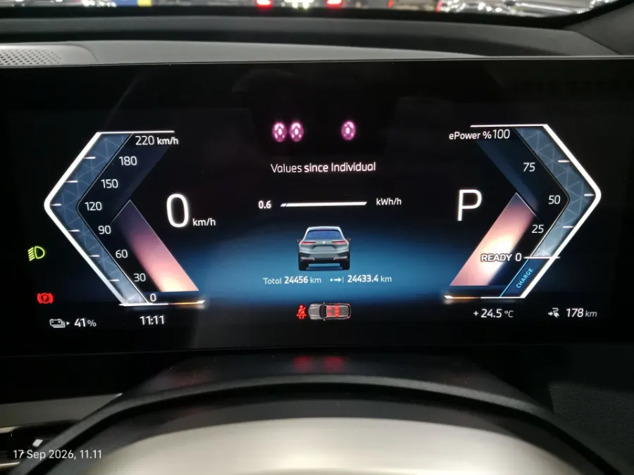 Foto Mobil Bekas Odometer BMW IX XDRIVE 40 tahun 2023