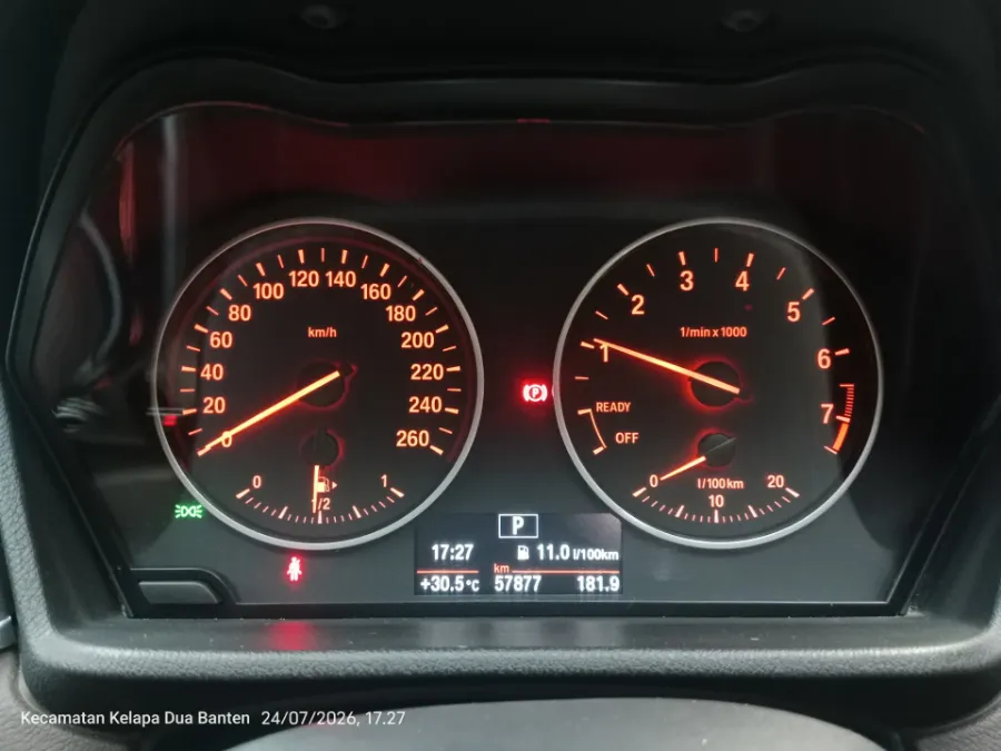 Foto Mobil Bekas Odometer BMW X1 1.5 Sdrive18i tahun 2018