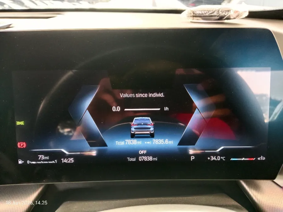 Foto Mobil Bekas Odometer BMW X1 1.5 Sdrive18i tahun 2024