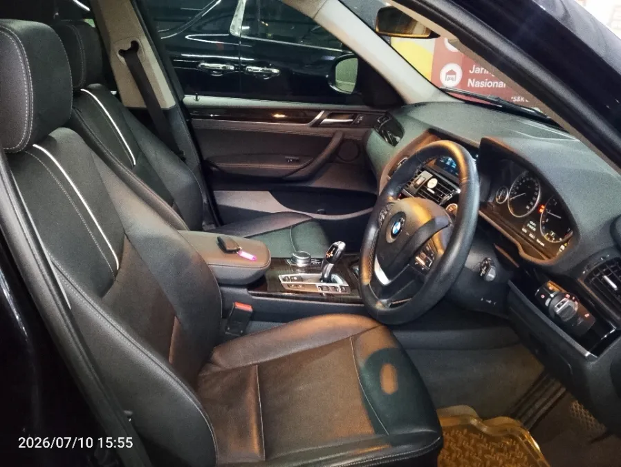 Foto Mobil Bekas Kabin Depan BMW X3 2.0 Xdrive20i Xline tahun 2016