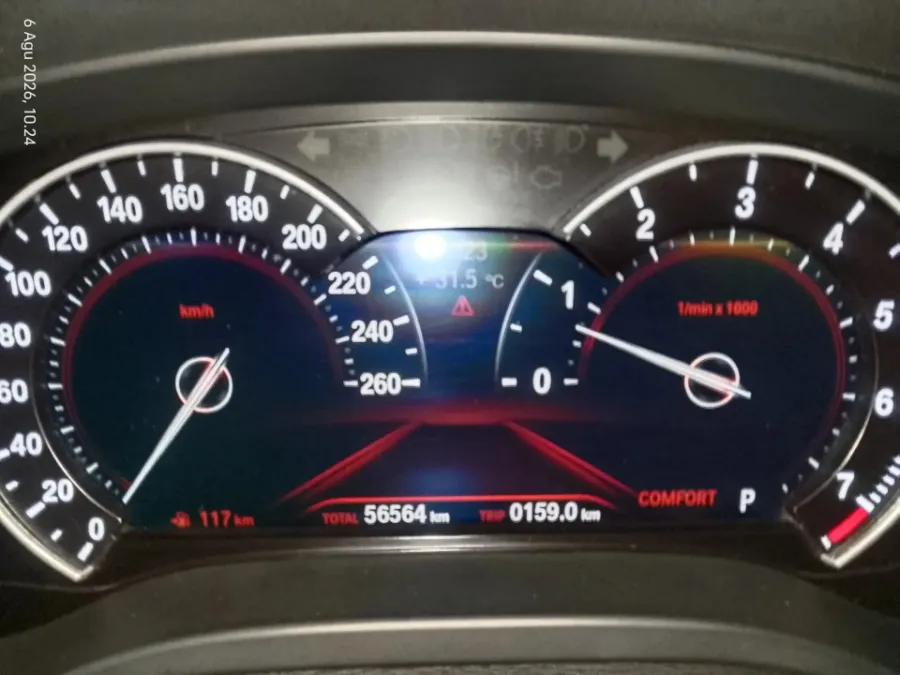 Foto Mobil Bekas Odometer BMW X3 2.0 Xdrive20i Xline tahun 2019
