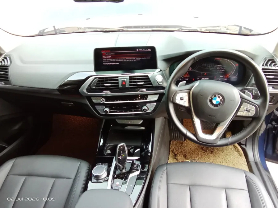 Foto Mobil Bekas Dashboard BMW X3 2.0 Xdrive20i Xline tahun 2021