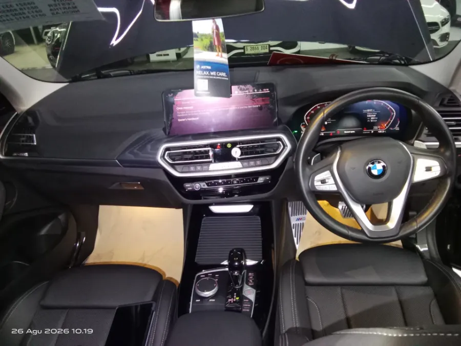 Foto Mobil Bekas Dashboard BMW X3 2.0 Xdrive20i Xline tahun 2022