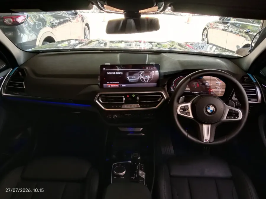Foto Mobil Bekas Dashboard BMW X3 2.0 Xdrive30i tahun 2022