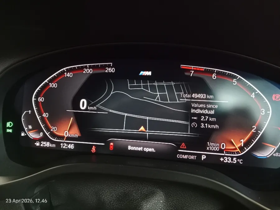 Foto Mobil Bekas Odometer BMW X3 2.0 Xdrive30i tahun 2022