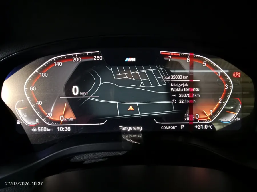 Foto Mobil Bekas Odometer BMW X3 2.0 Xdrive30i tahun 2022
