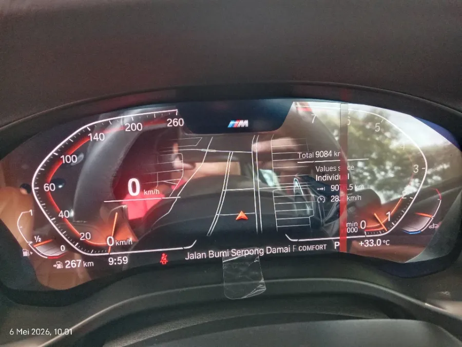Foto Mobil Bekas Odometer BMW X3 2.0 Xdrive30i tahun 2023