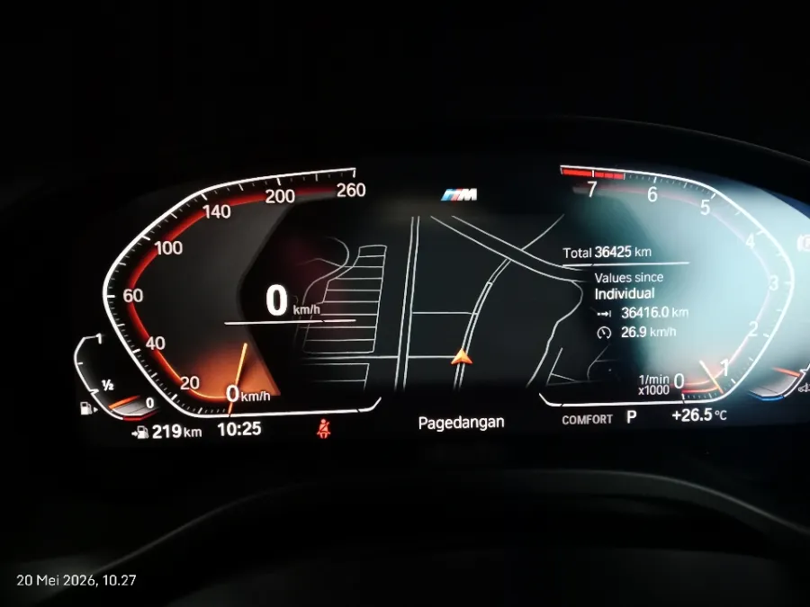 Foto Mobil Bekas Odometer BMW X3 2.0 Xdrive30i tahun 2023