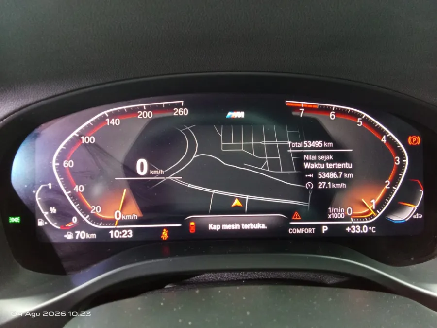 Foto Mobil Bekas Odometer BMW X3 2.0 Xdrive30i tahun 2023