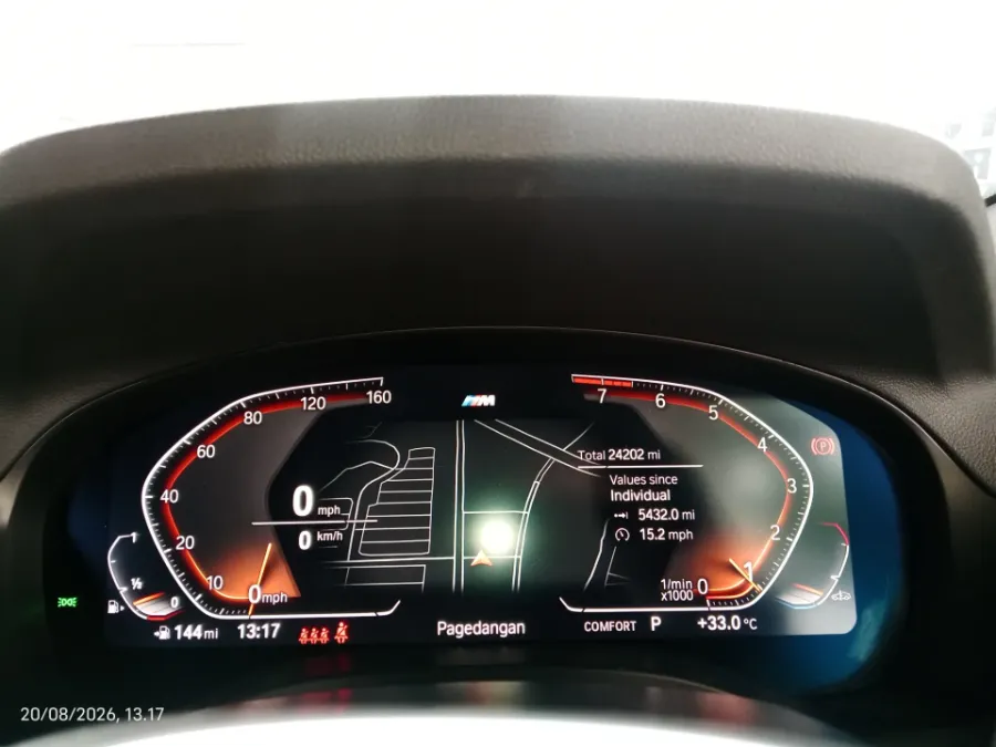 Foto Mobil Bekas Odometer BMW X3 2.0 Xdrive30i tahun 2023