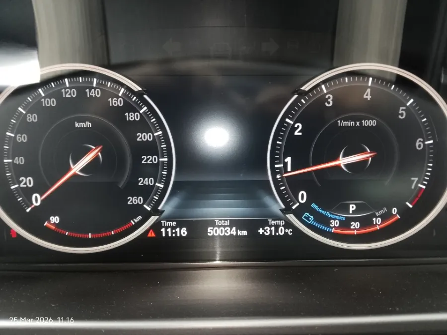 Foto Mobil Bekas Odometer BMW X5 3.0 Xdrive35i Xline tahun 2017