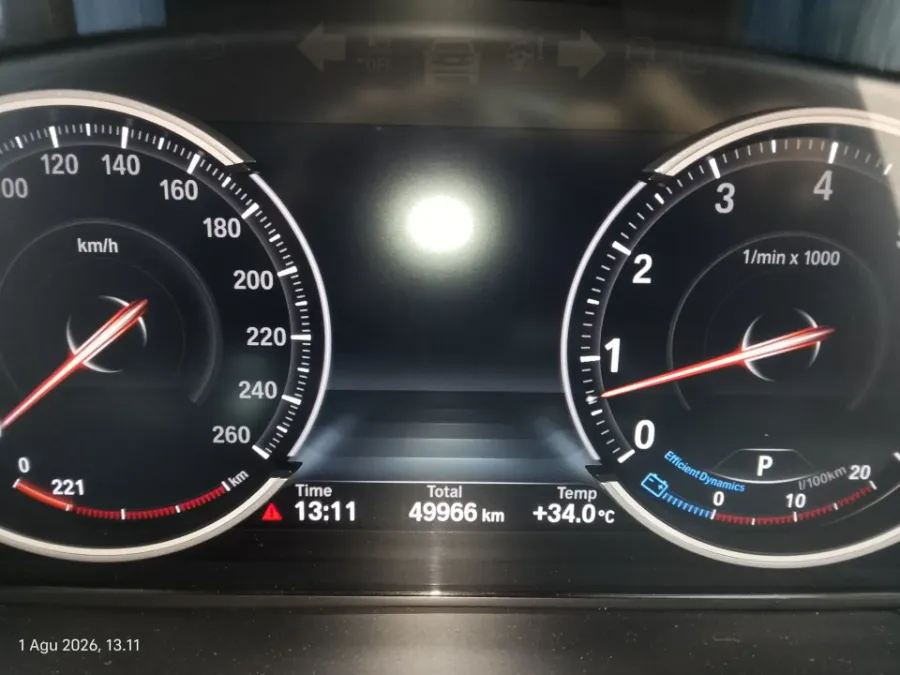 Foto Mobil Bekas Odometer BMW X5 3.0 Xdrive35i Xline tahun 2017