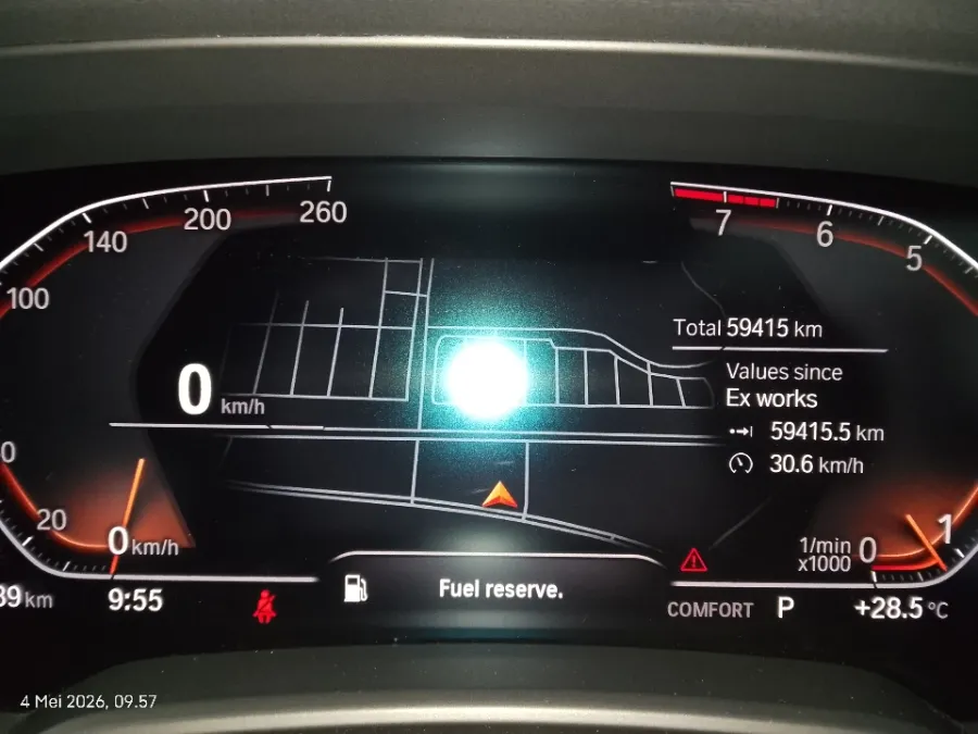 Foto Mobil Bekas Odometer BMW X5 3.0 Xdrive40i Xline tahun 2019
