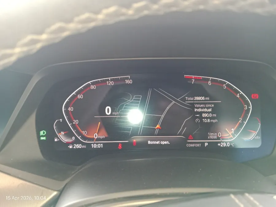 Foto Mobil Bekas Odometer BMW X5 3.0 Xdrive40i Xline tahun 2021