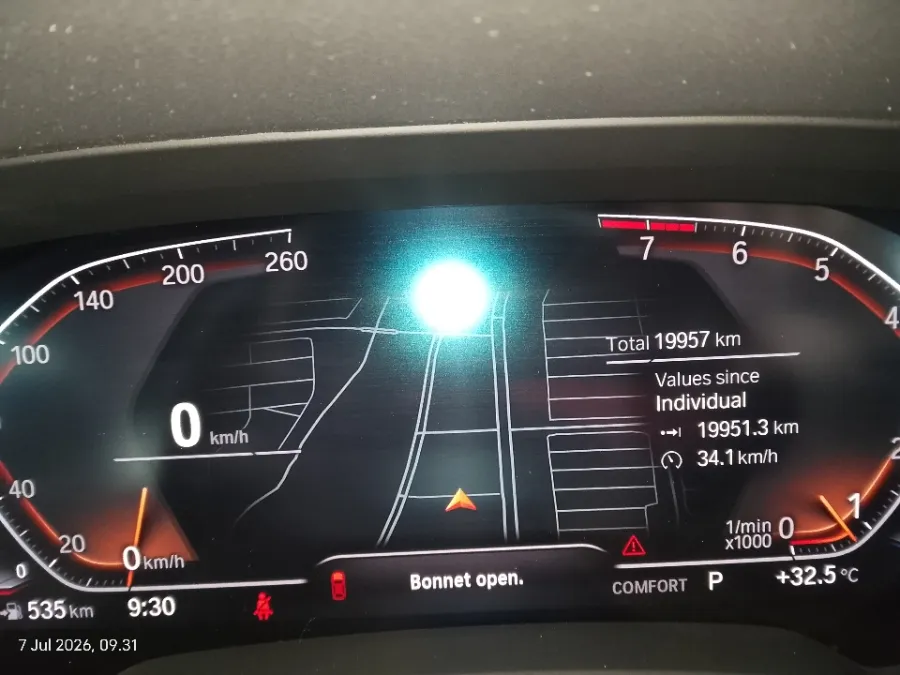 Foto Mobil Bekas Odometer BMW X5 3.0 Xdrive40i Xline tahun 2022