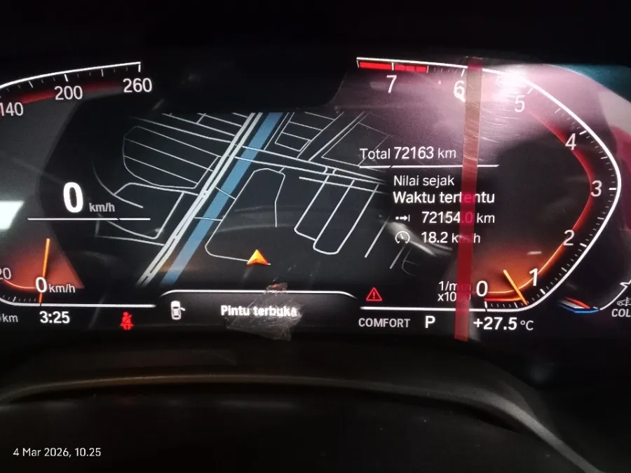 Foto Mobil Bekas Odometer BMW X5 3.0 Xdrive40i Xline tahun 2022