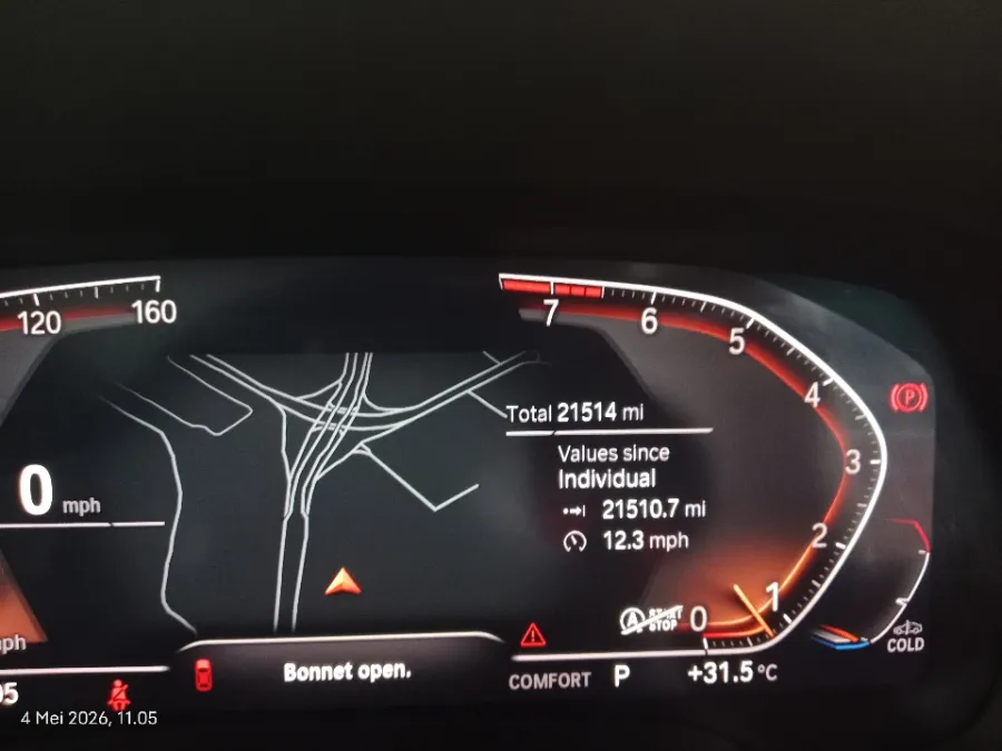 Foto Mobil Bekas Odometer BMW X5 3.0 Xdrive40i Xline tahun 2022