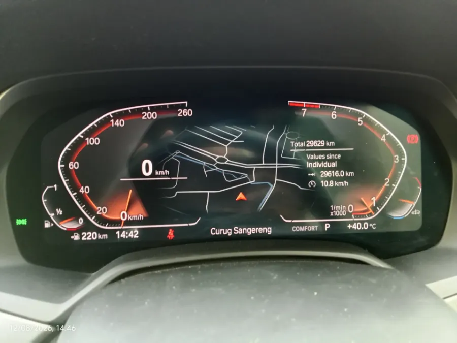 Foto Mobil Bekas Odometer BMW X5 3.0 Xdrive40i Xline tahun 2022