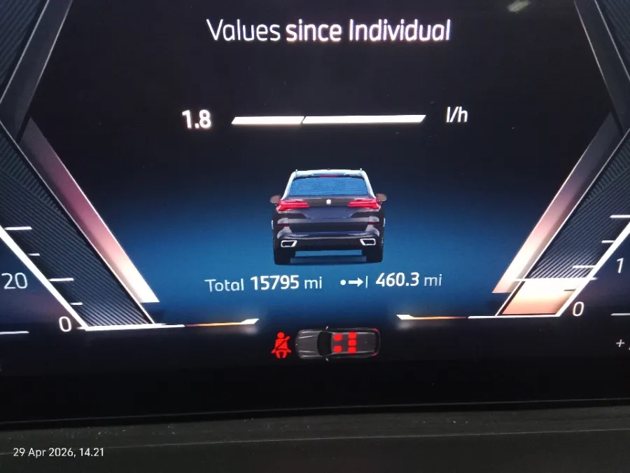Foto Mobil Bekas Odometer BMW X5 3.0 Xdrive40i Xline tahun 2023