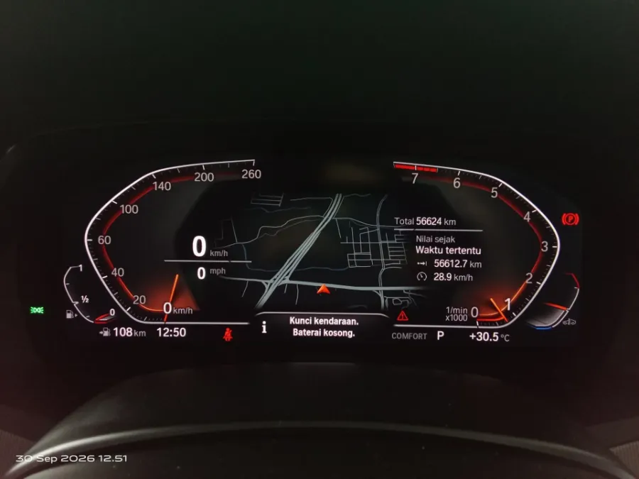 Foto Mobil Bekas Odometer BMW X5 3.0 Xdrive40i Xline tahun 2023
