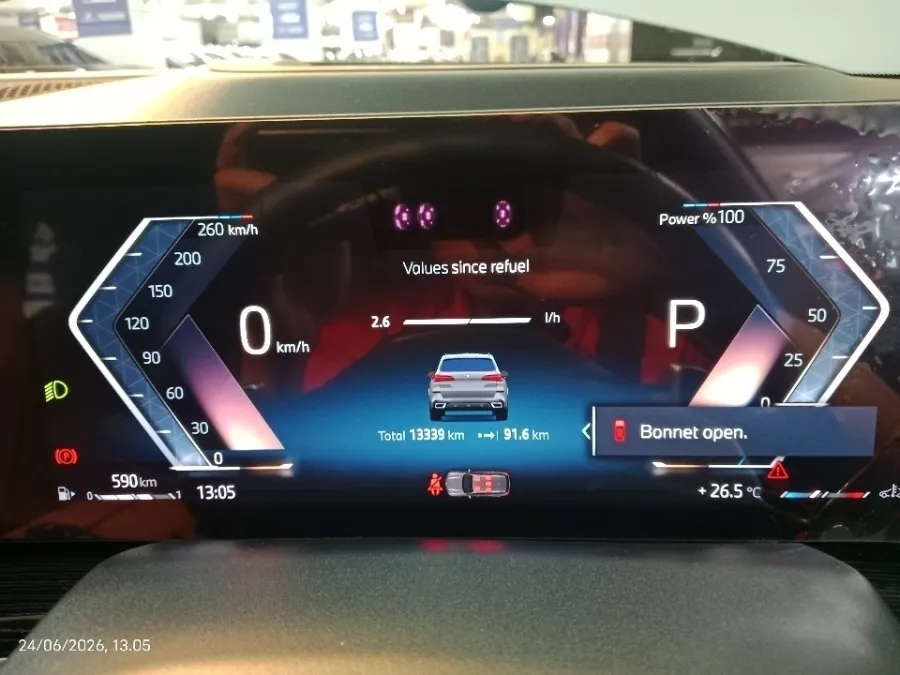 Foto Mobil Bekas Odometer BMW X5 3.0 Xdrive40i Xline tahun 2024