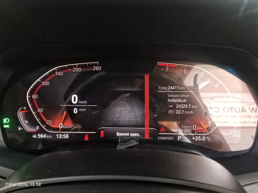 Foto Mobil Bekas Odometer BMW X7 3.0 xDrive40i tahun 2020