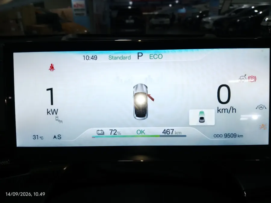 Foto Mobil Bekas Odometer BYD Seal Premium tahun 2024