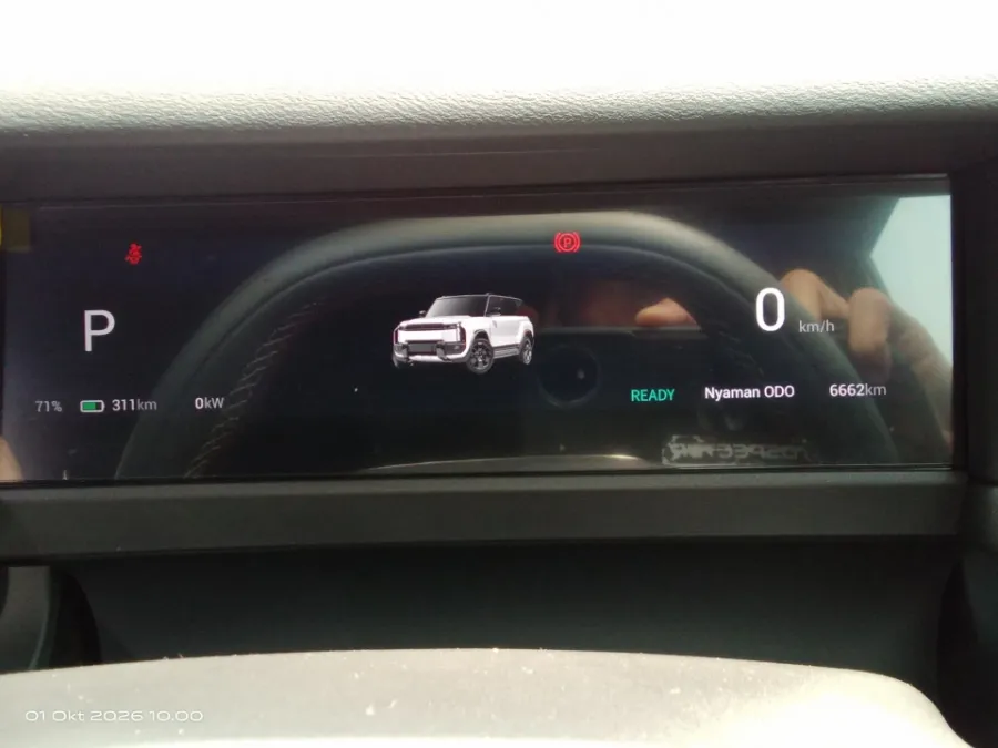 Foto Mobil Bekas Odometer Chery J6 (iCar 03) T IWD tahun 2025