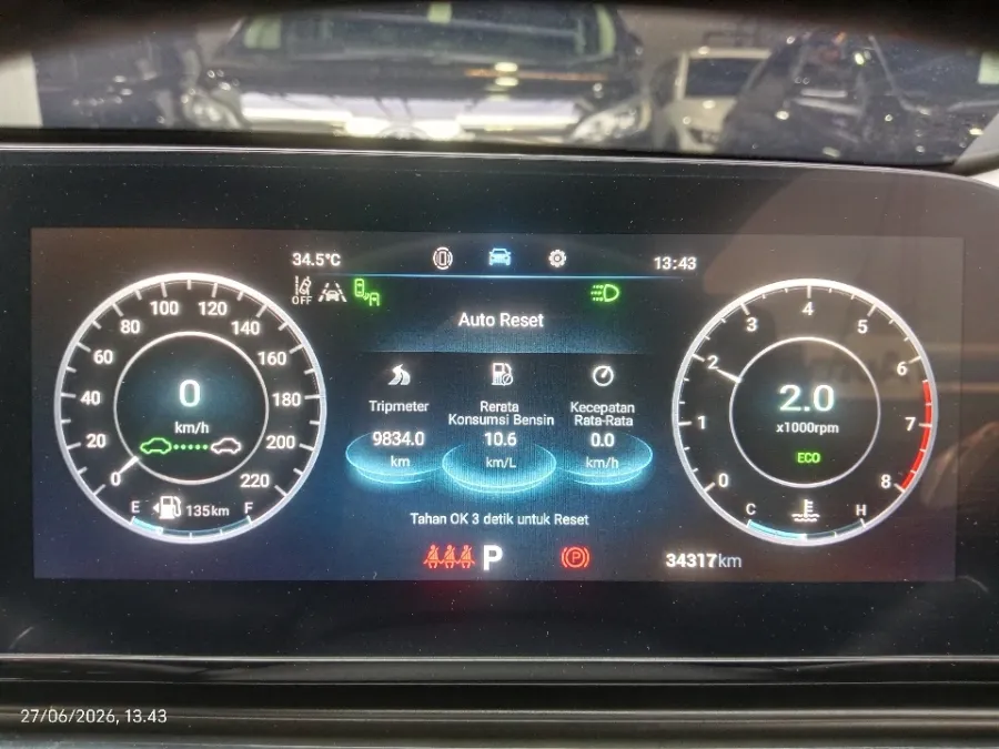 Foto Mobil Bekas Odometer Chery Omoda 5 1.5 4x2 Luxury tahun 2023