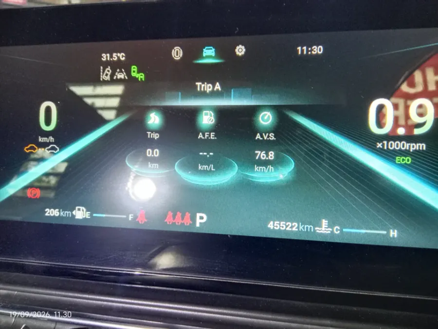 Foto Mobil Bekas Odometer Chery Omoda 5 1.5 4x2 Luxury tahun 2023