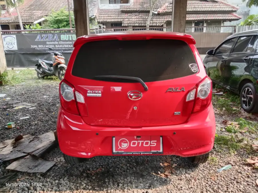 Foto Mobil Bekas Tampak Belakang Daihatsu Ayla 1.0 X tahun 2016