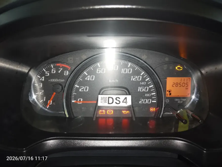 Foto Mobil Bekas Odometer Daihatsu Ayla 1.0 X tahun 2018