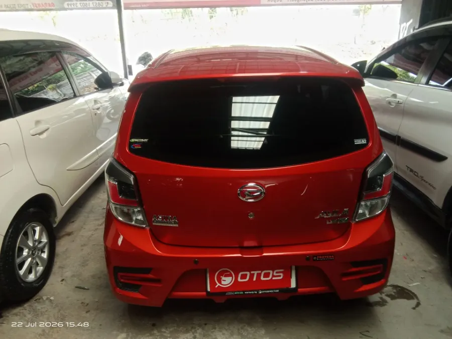 Foto Mobil Bekas Tampak Belakang Daihatsu Ayla 1.2 X tahun 2020