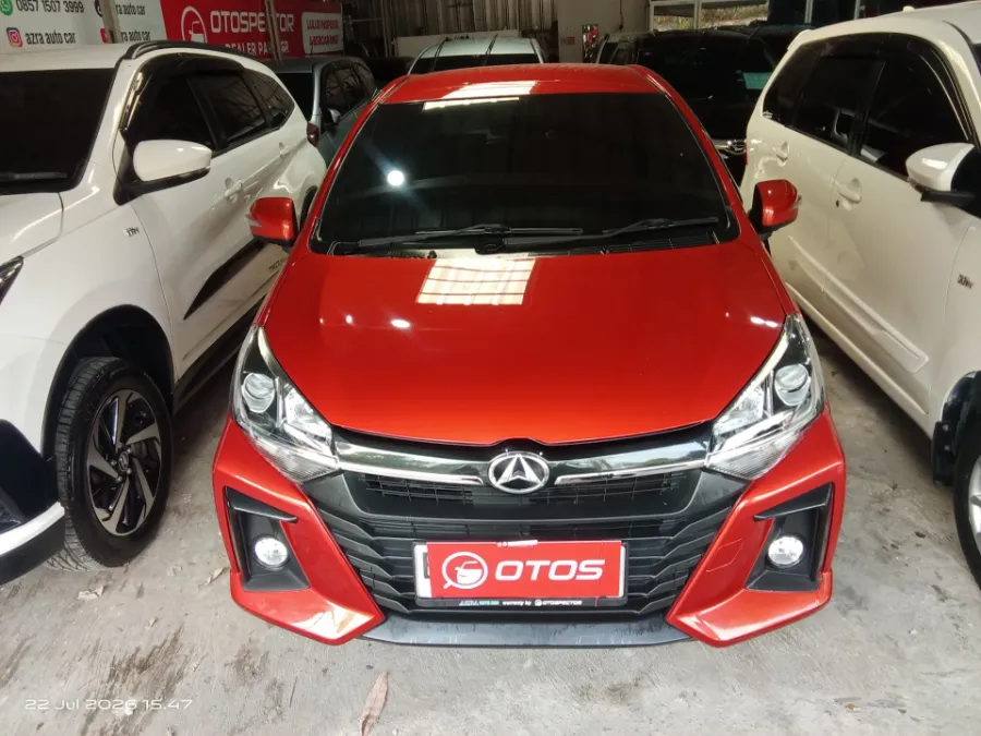 Foto Mobil Bekas Tampak Depan Daihatsu Ayla 1.2 X tahun 2020