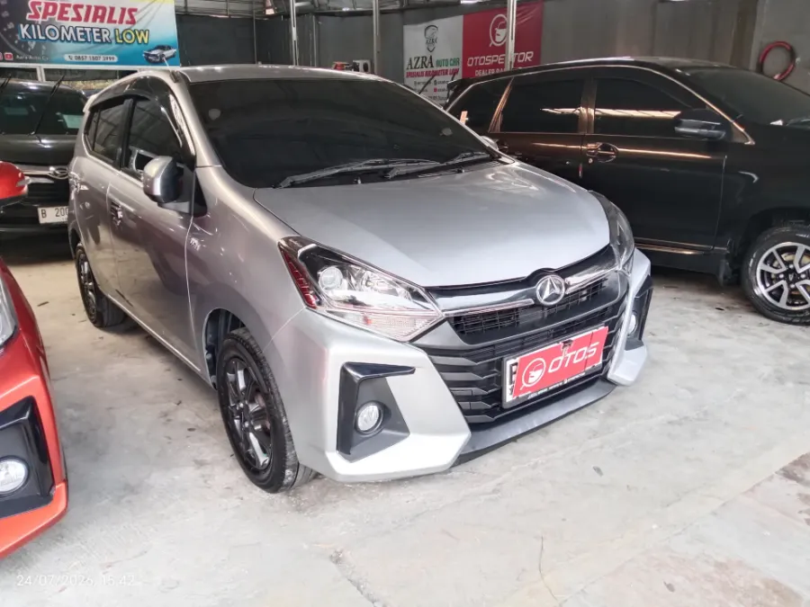 Foto Mobil Bekas Kanan Depan Daihatsu Ayla 1.2 X tahun 2021