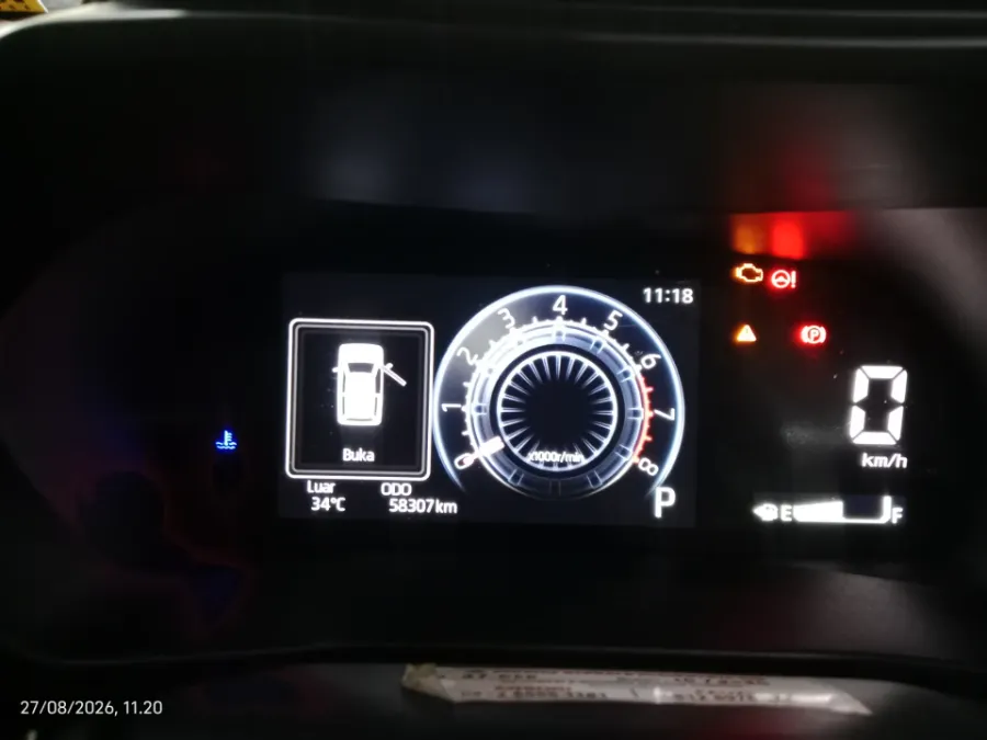 Foto Mobil Bekas Odometer Daihatsu Rocky 1.2 X tahun 2023