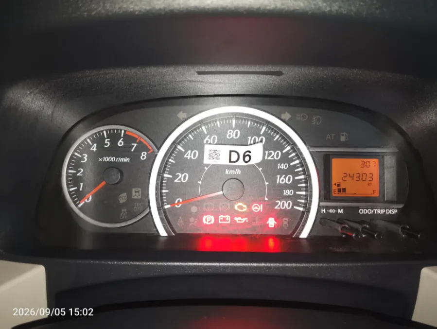 Foto Mobil Bekas Odometer Daihatsu Sigra 1.2 R tahun 2021