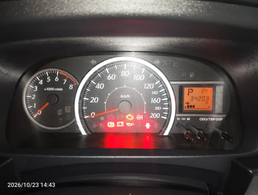 Foto Mobil Bekas Odometer Daihatsu Sigra 1.2 X tahun 2022