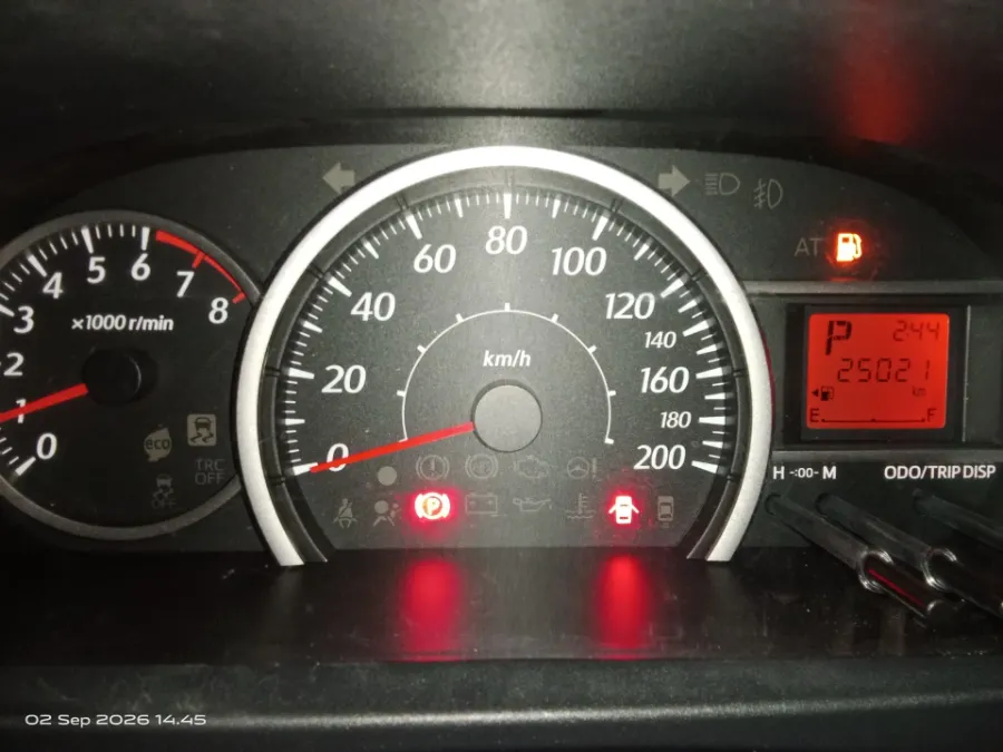 Foto Mobil Bekas Odometer Daihatsu Sigra 1.2 X tahun 2025
