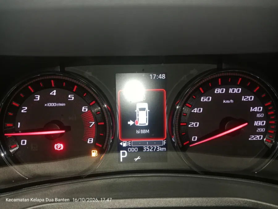 Foto Mobil Bekas Odometer Daihatsu Xenia 1.3 R CVT tahun 2022