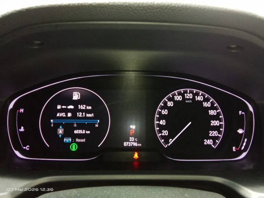 Foto Mobil Bekas Odometer Honda Accord 1.5 TC EL tahun 2019