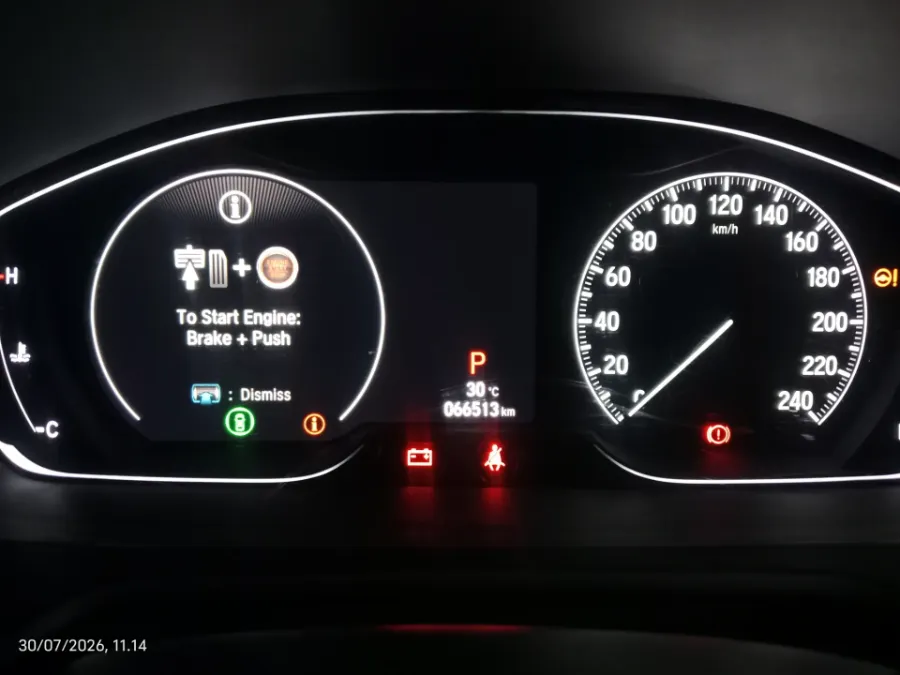 Foto Mobil Bekas Odometer Honda Accord 1.5 TC EL tahun 2021