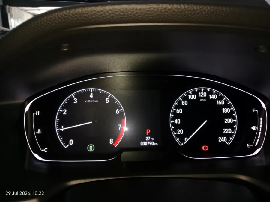 Foto Mobil Bekas Odometer Honda Accord 1.5 TC EL tahun 2022