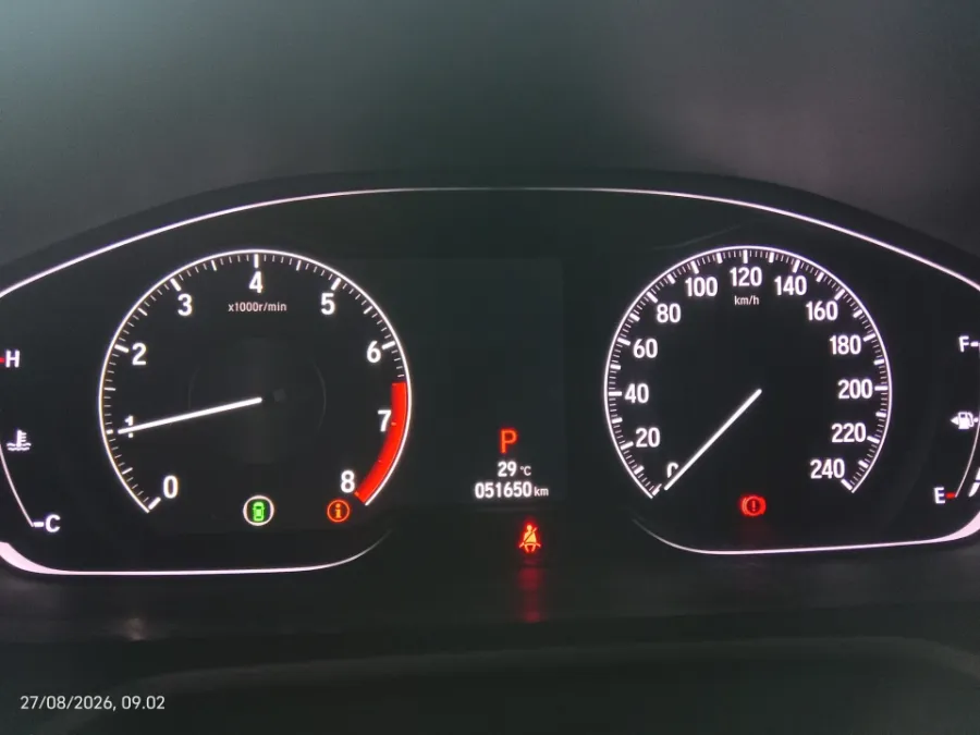Foto Mobil Bekas Odometer Honda Accord 1.5 TC EL tahun 2022